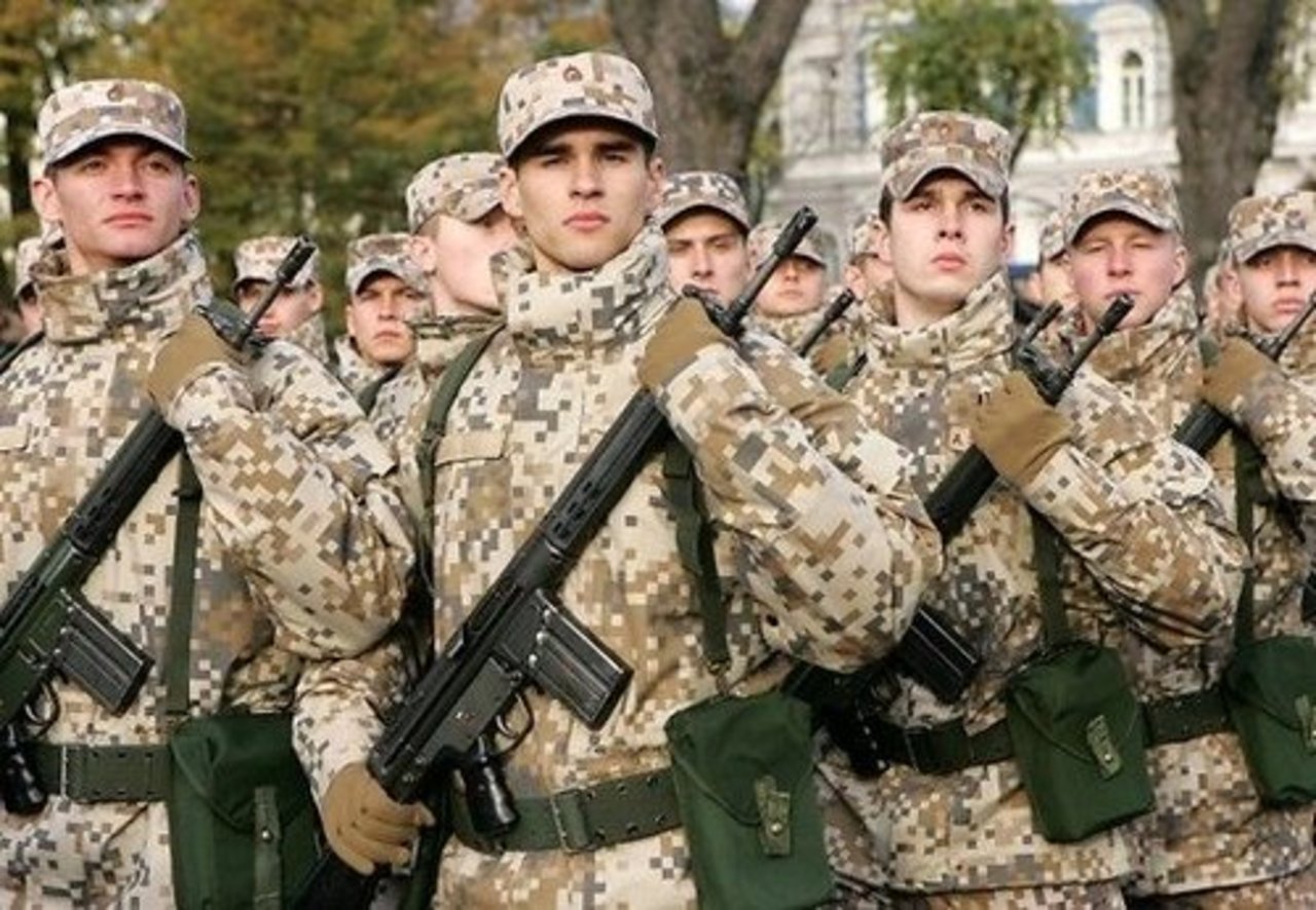 солдаты латвии