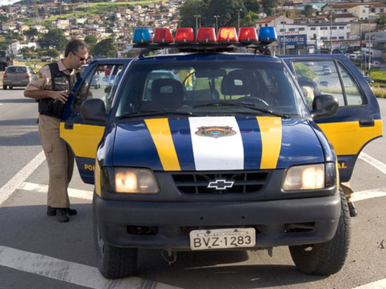 Бразильские полицейские машины