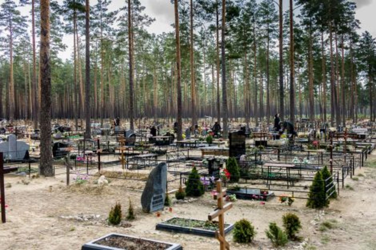 кладбище в латвии