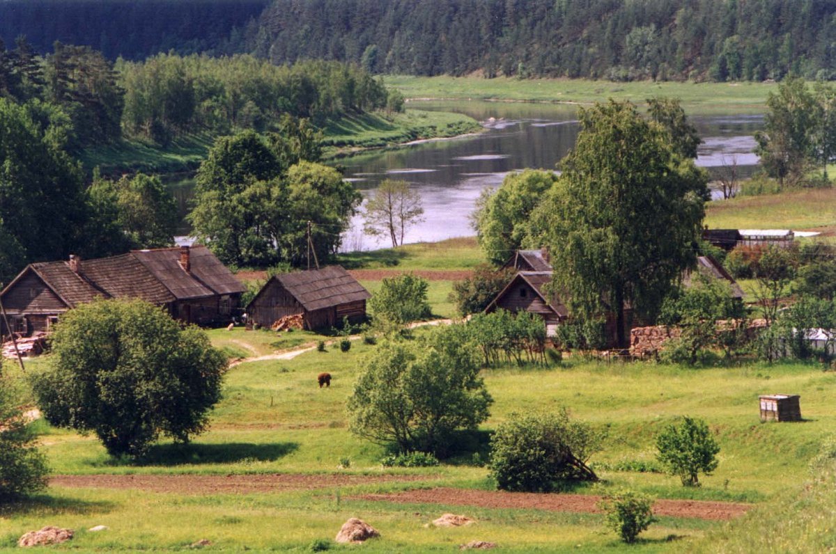 деревни прибалтики