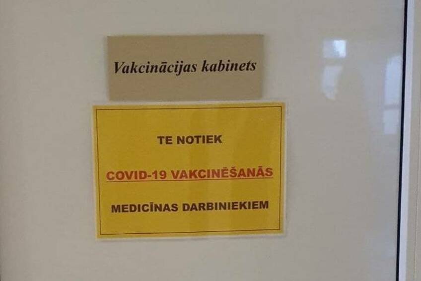 Перечень кабинетов. Пункты вакцинации в Даугавпилсе.