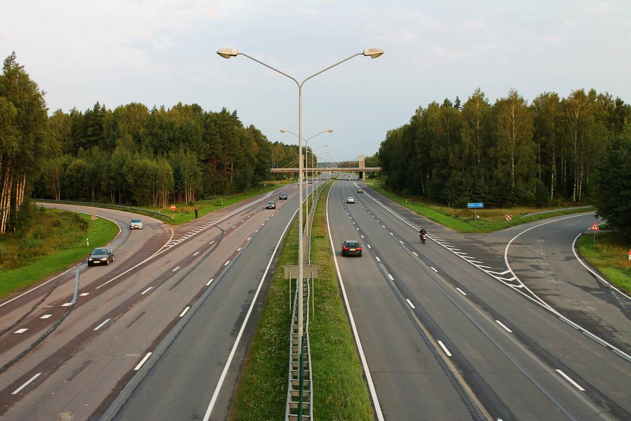 дороги в литве