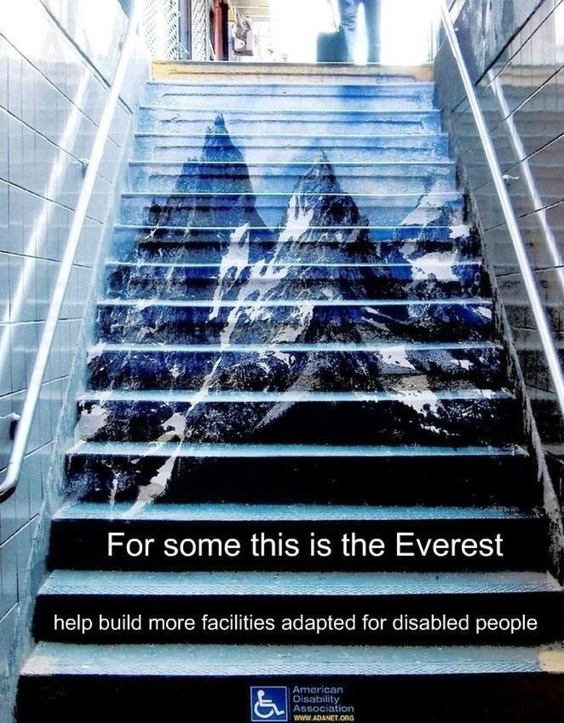 Призыв к помощи. «Для некоторых и это Эверест. Помогите создать больше удобств для людей с ограниченными возможностями»